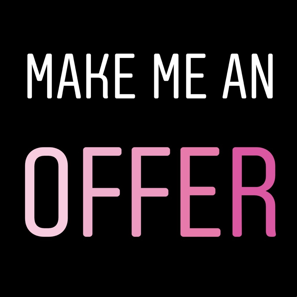 MAKE AN OFFER 🖤